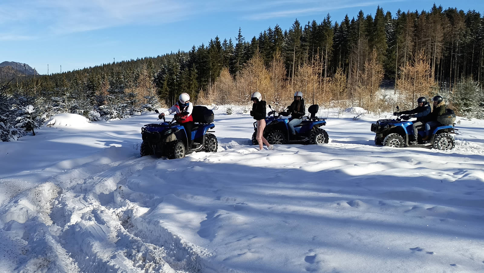 Traseu ATV Predeal - Vârful Clăbucet, traseu dificil