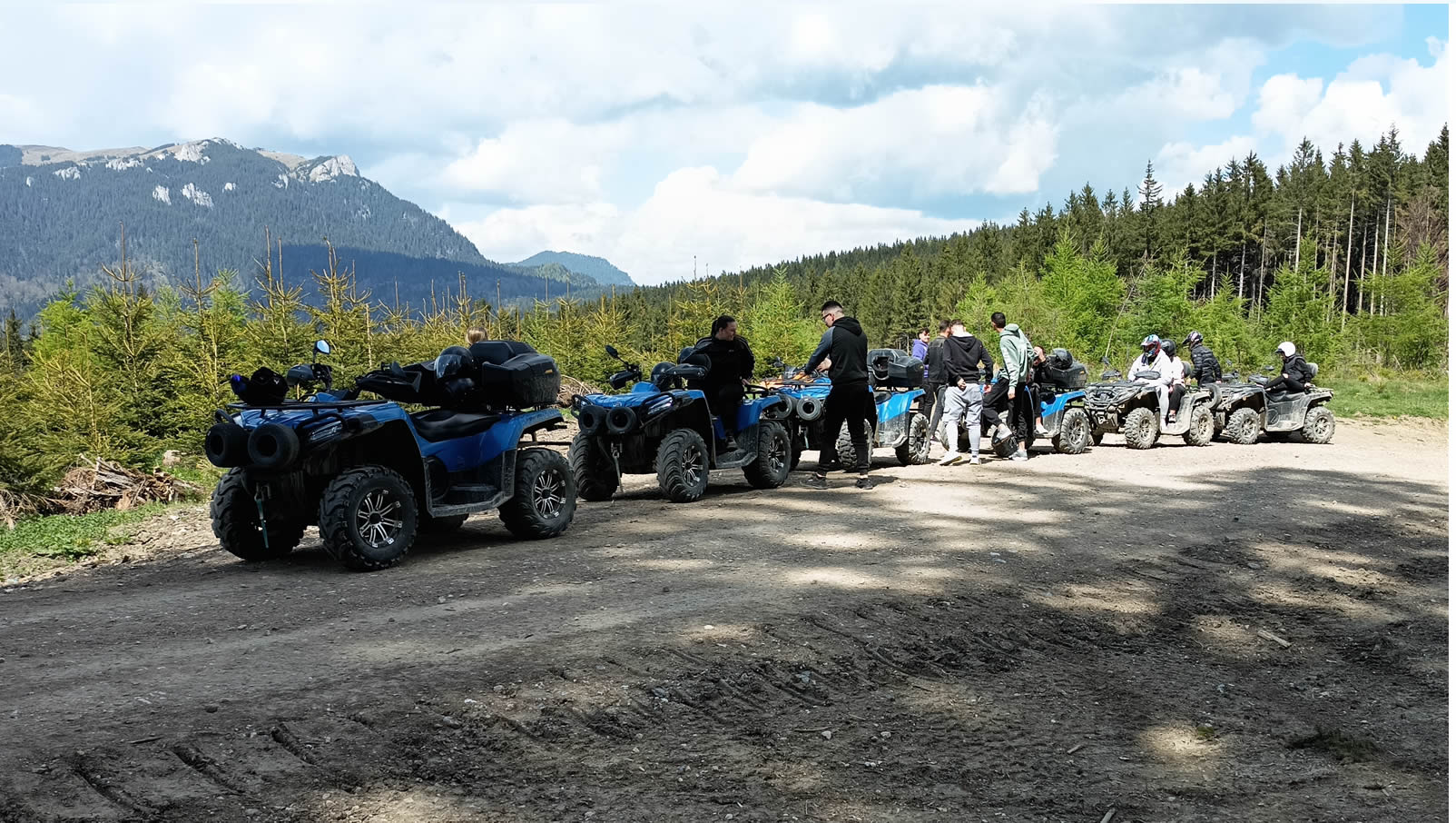 Traseu ATV Predeal - Cabana Diham, traseu tehnic